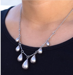 Rainfall necklace - custom - abigailheche