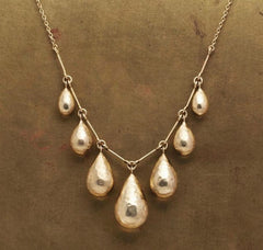 Gold Rainfall Necklace CUSTOM - abigailheche