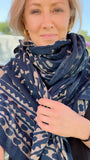Silk edge Shawl scarf