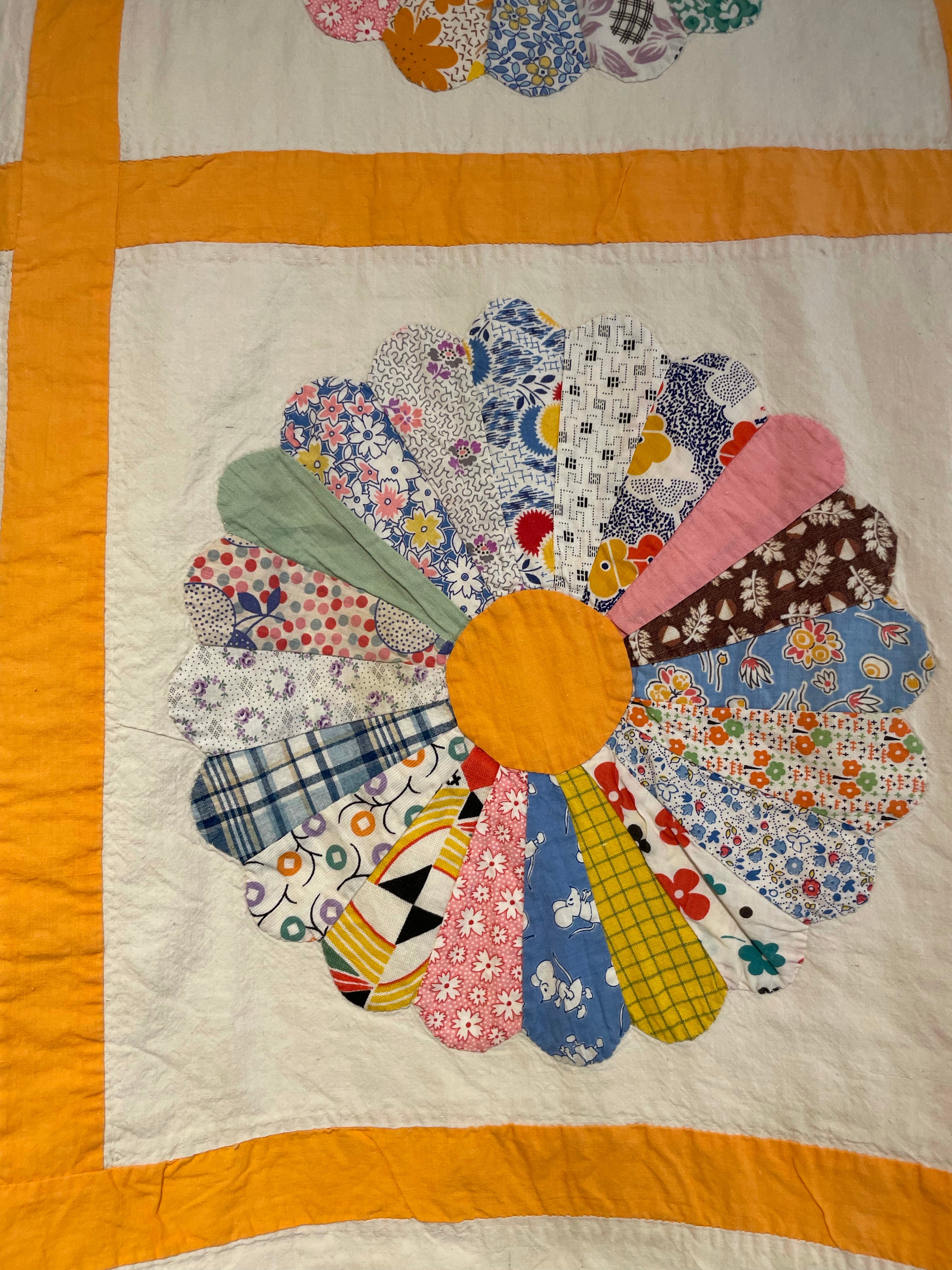 Quilt Dresden Plate