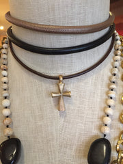 Cross, sterling large - abigailheche