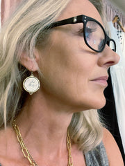 Coin earrings - abigailheche