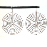 ‘Orbit’ diamond earrings