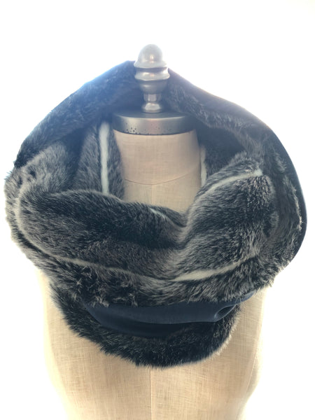 A Fur collar/hand warmer (faux)