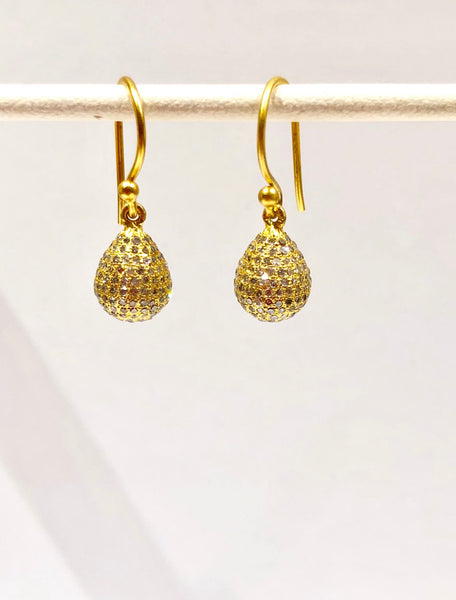 Small Bickie triple star Earrings with 18 kt gold plating over silver | TOUS