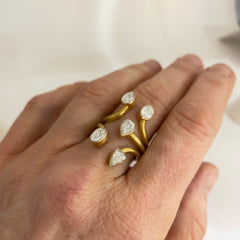 Stellar 5 diamond ring