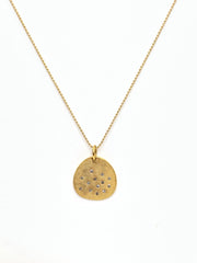 Shields with diamonds⭐️ 18k yellow gold with scattered diamonds