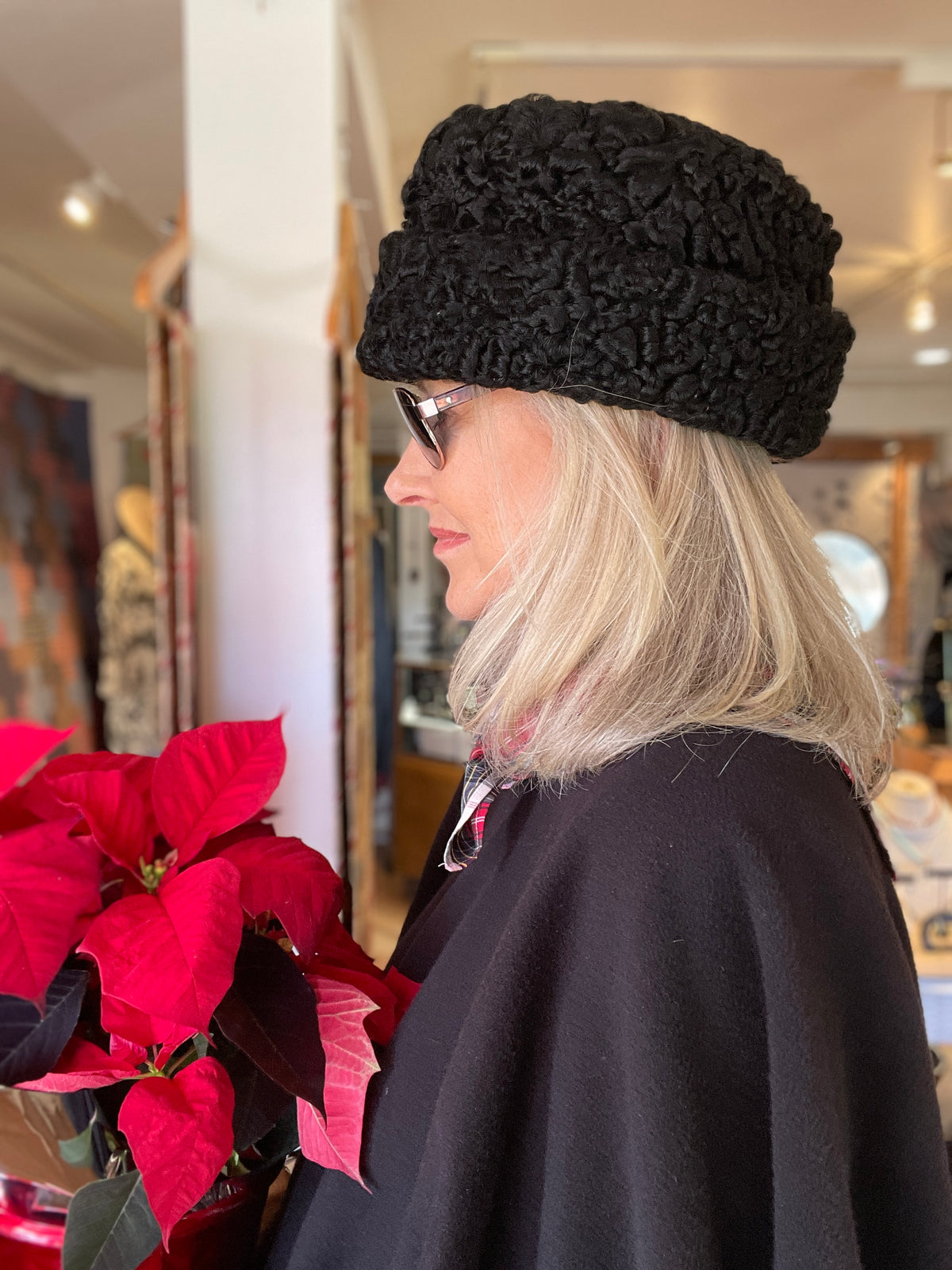 Vintage lambswool hat