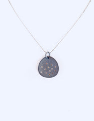 Shield🌟 in sterling with scattered diamonds