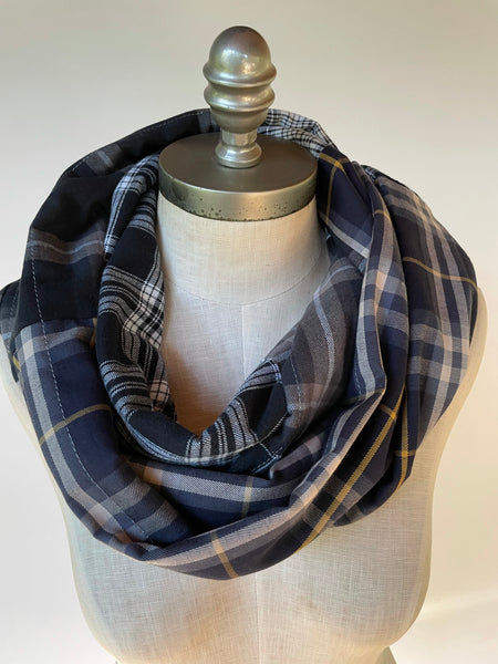 Flannel  infinity scarves